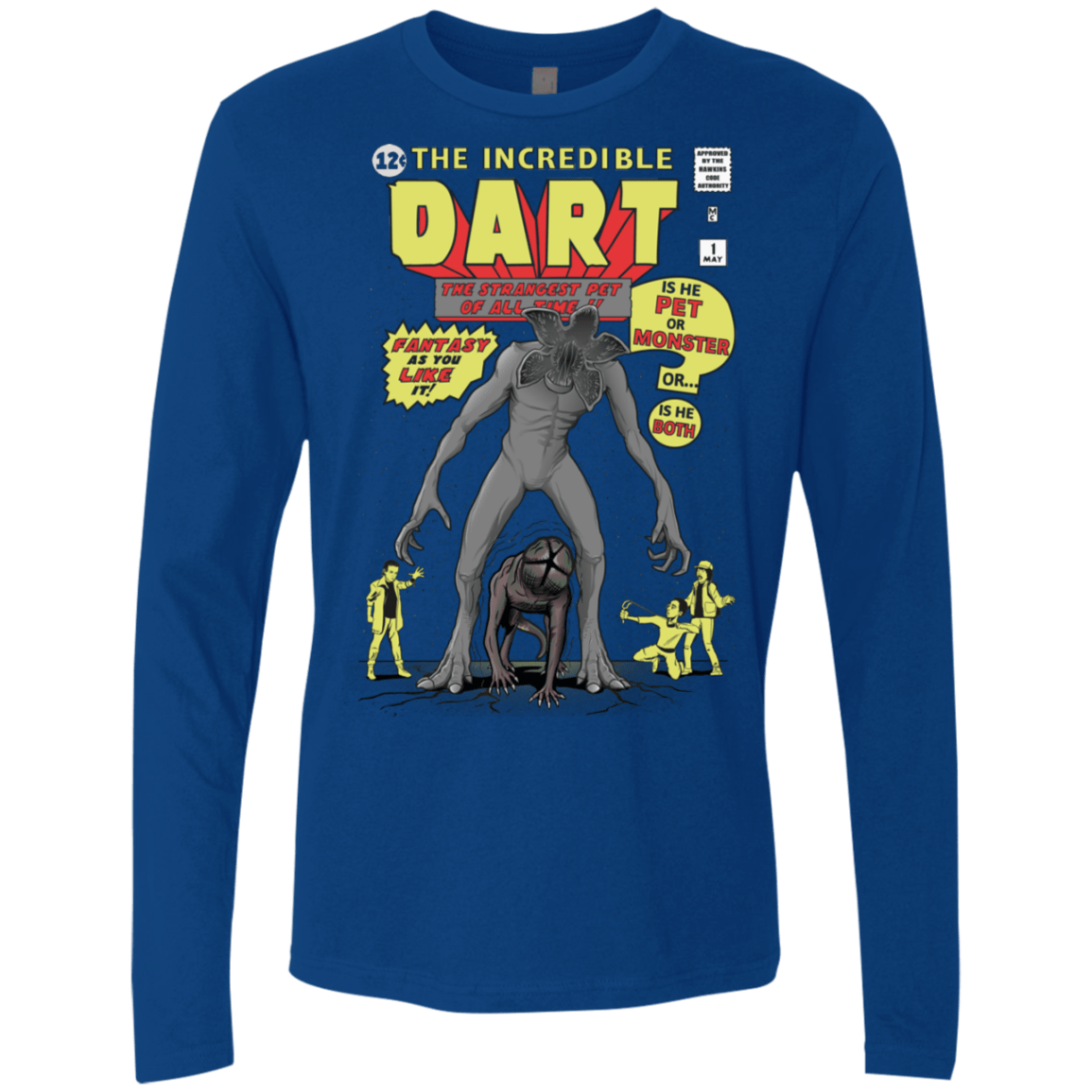 T-Shirts Royal / S The Incredible Dart Men's Premium Long Sleeve