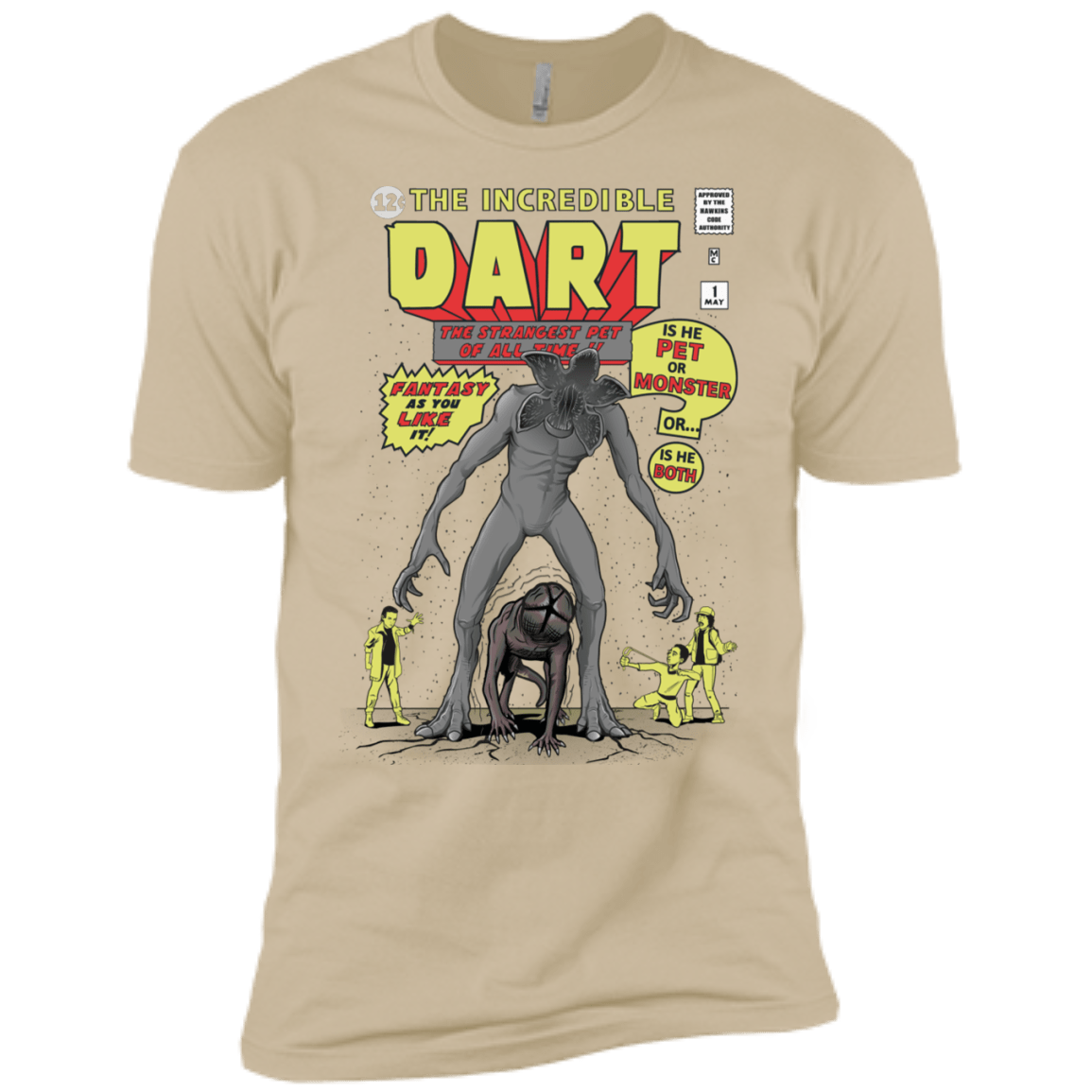 T-Shirts Sand / X-Small The Incredible Dart Men's Premium T-Shirt