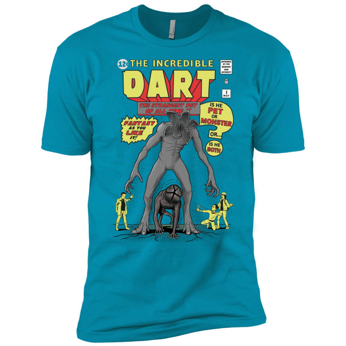 T-Shirts Turquoise / X-Small The Incredible Dart Men's Premium T-Shirt