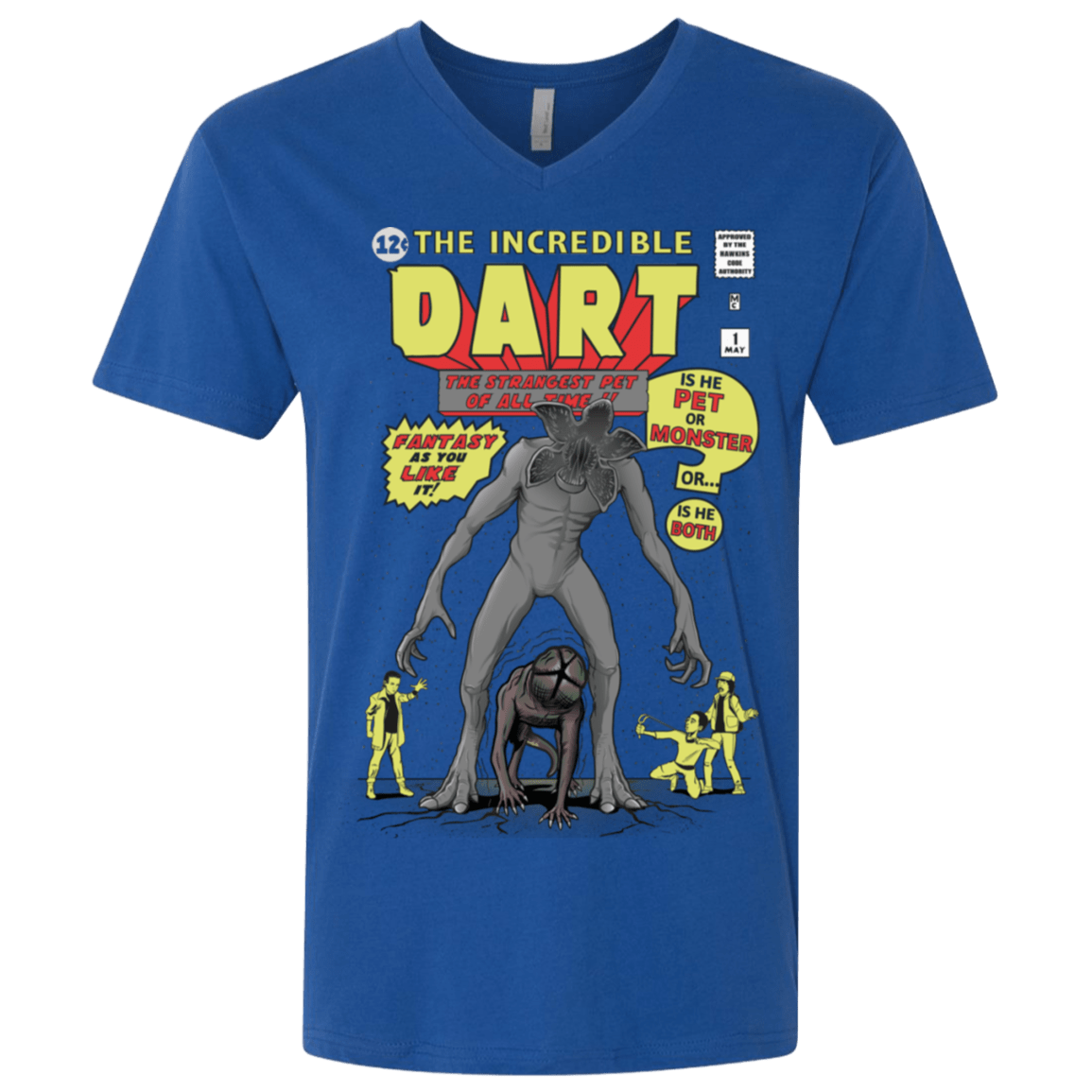 T-Shirts Royal / X-Small The Incredible Dart Men's Premium V-Neck
