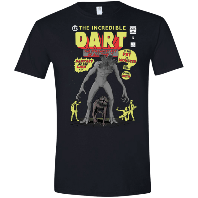 T-Shirts Black / X-Small The Incredible Dart Men's Semi-Fitted Softstyle