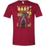 T-Shirts Cardinal Red / S The Incredible Dart Men's Semi-Fitted Softstyle