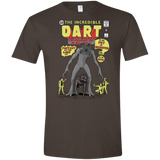 T-Shirts Dark Chocolate / S The Incredible Dart Men's Semi-Fitted Softstyle