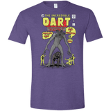 T-Shirts Heather Purple / S The Incredible Dart Men's Semi-Fitted Softstyle