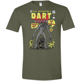 T-Shirts Military Green / S The Incredible Dart Men's Semi-Fitted Softstyle