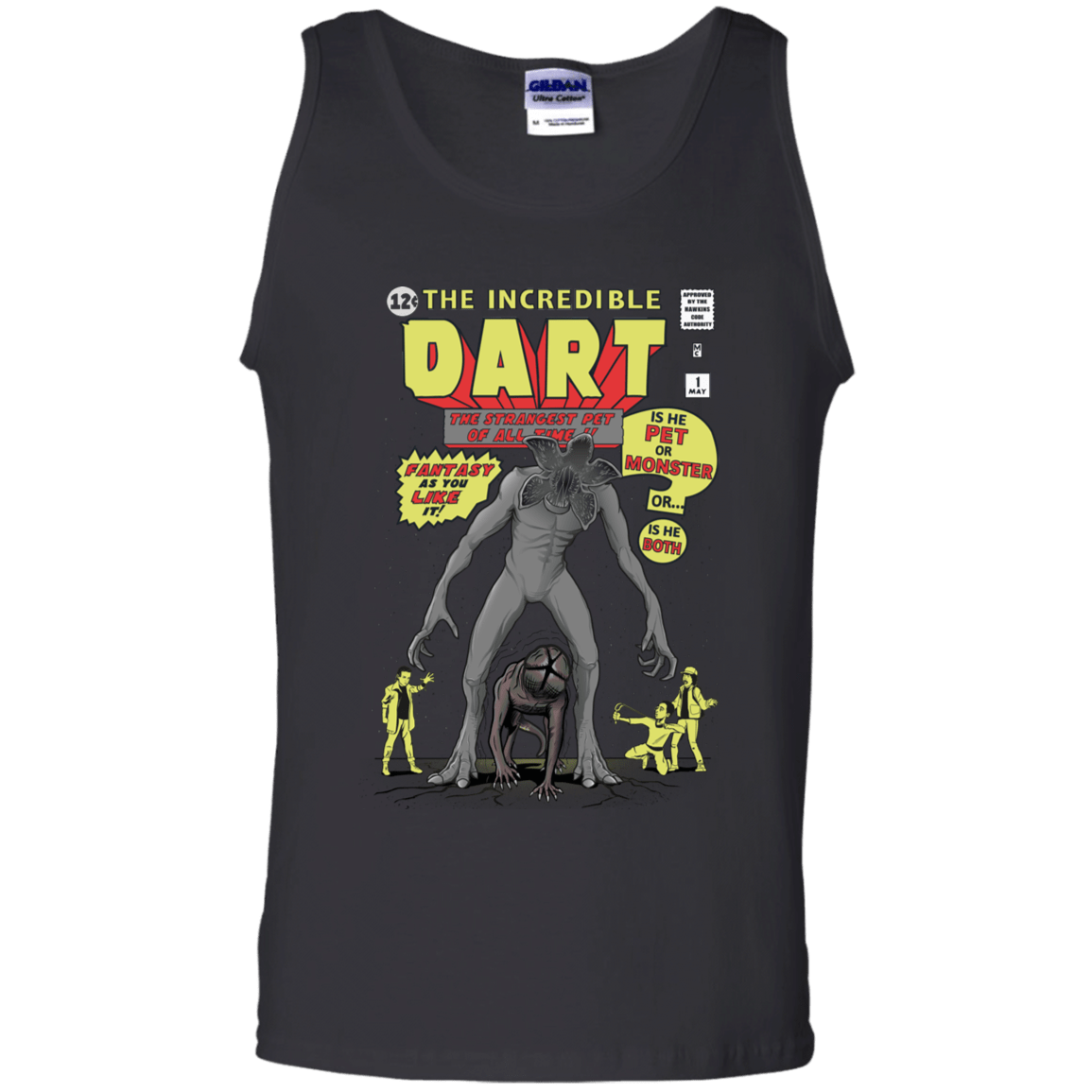 T-Shirts Black / S The Incredible Dart Men's Tank Top