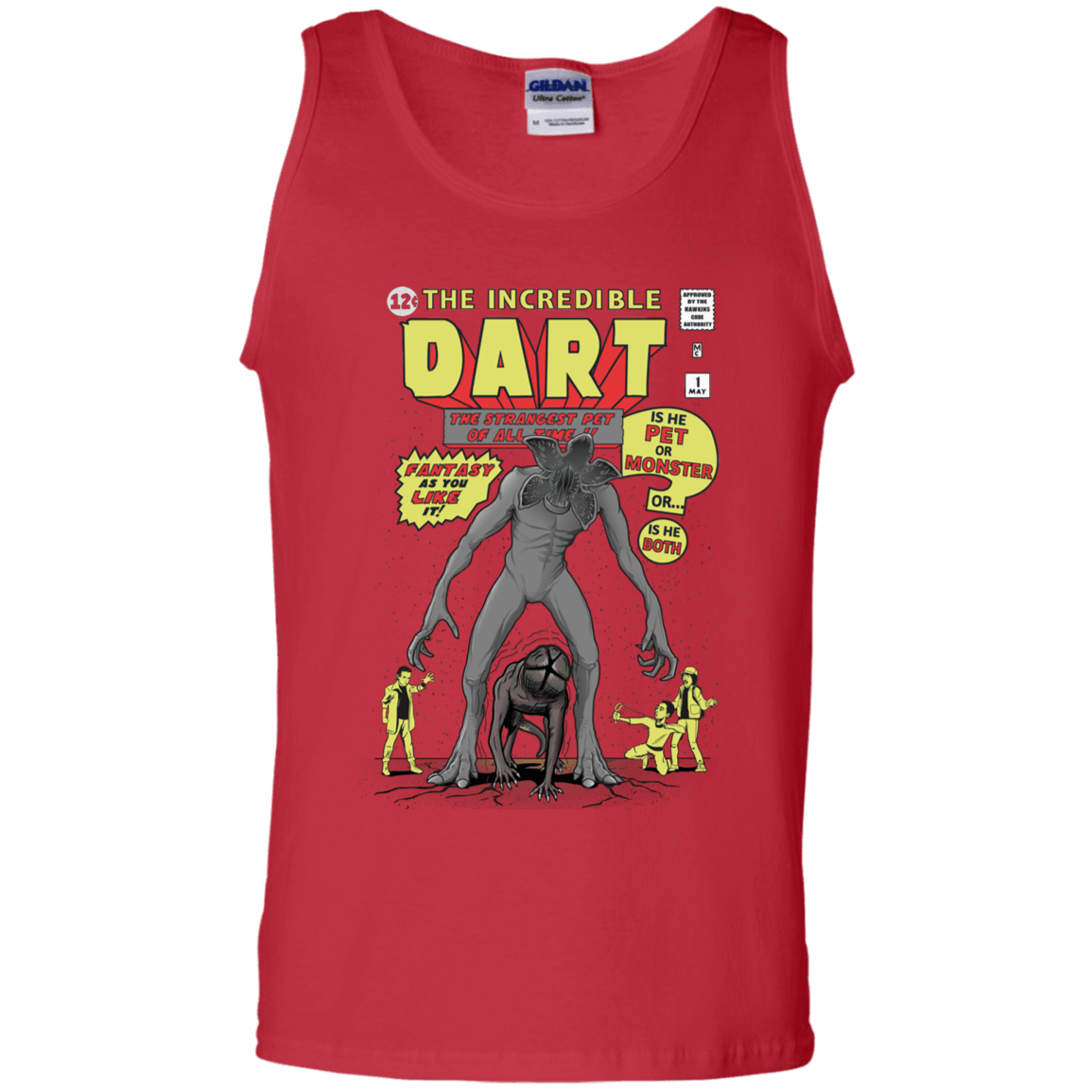 T-Shirts Red / S The Incredible Dart Men's Tank Top