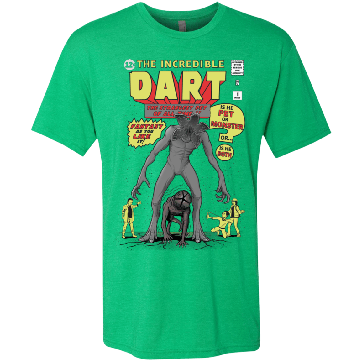 T-Shirts Envy / S The Incredible Dart Men's Triblend T-Shirt