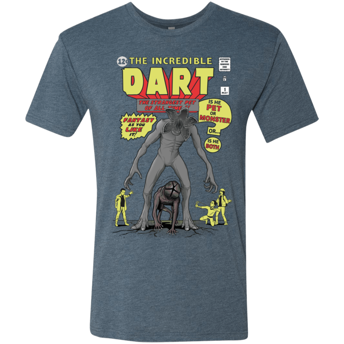T-Shirts Indigo / S The Incredible Dart Men's Triblend T-Shirt