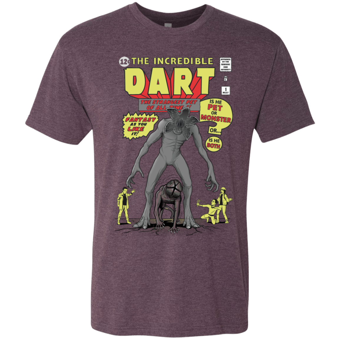 T-Shirts Vintage Purple / S The Incredible Dart Men's Triblend T-Shirt