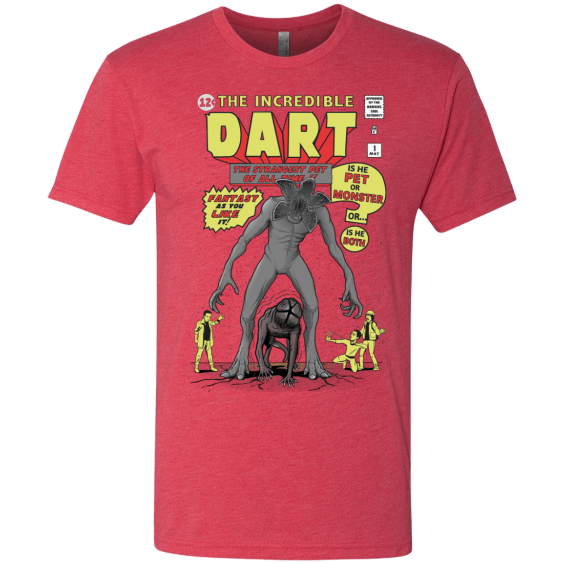 T-Shirts Vintage Red / S The Incredible Dart Men's Triblend T-Shirt