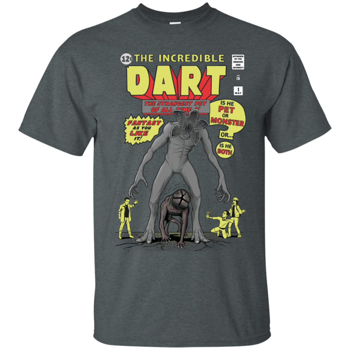 T-Shirts Dark Heather / S The Incredible Dart T-Shirt