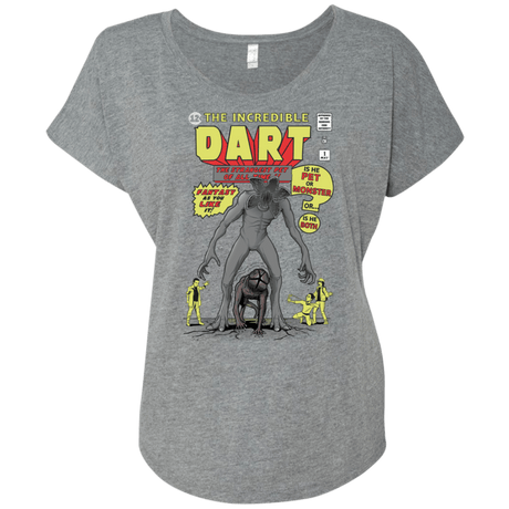 T-Shirts Premium Heather / X-Small The Incredible Dart Triblend Dolman Sleeve