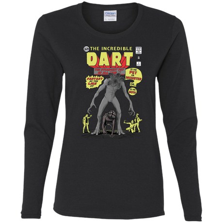 T-Shirts Black / S The Incredible Dart Women's Long Sleeve T-Shirt