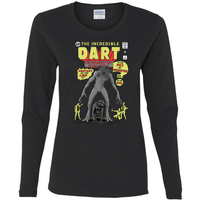 T-Shirts Black / S The Incredible Dart Women's Long Sleeve T-Shirt