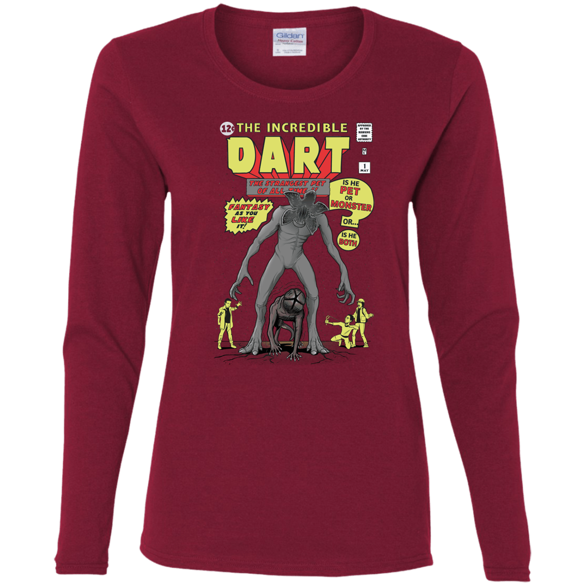 T-Shirts Cardinal / S The Incredible Dart Women's Long Sleeve T-Shirt