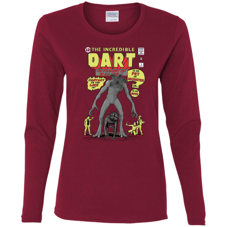 T-Shirts Cardinal / S The Incredible Dart Women's Long Sleeve T-Shirt