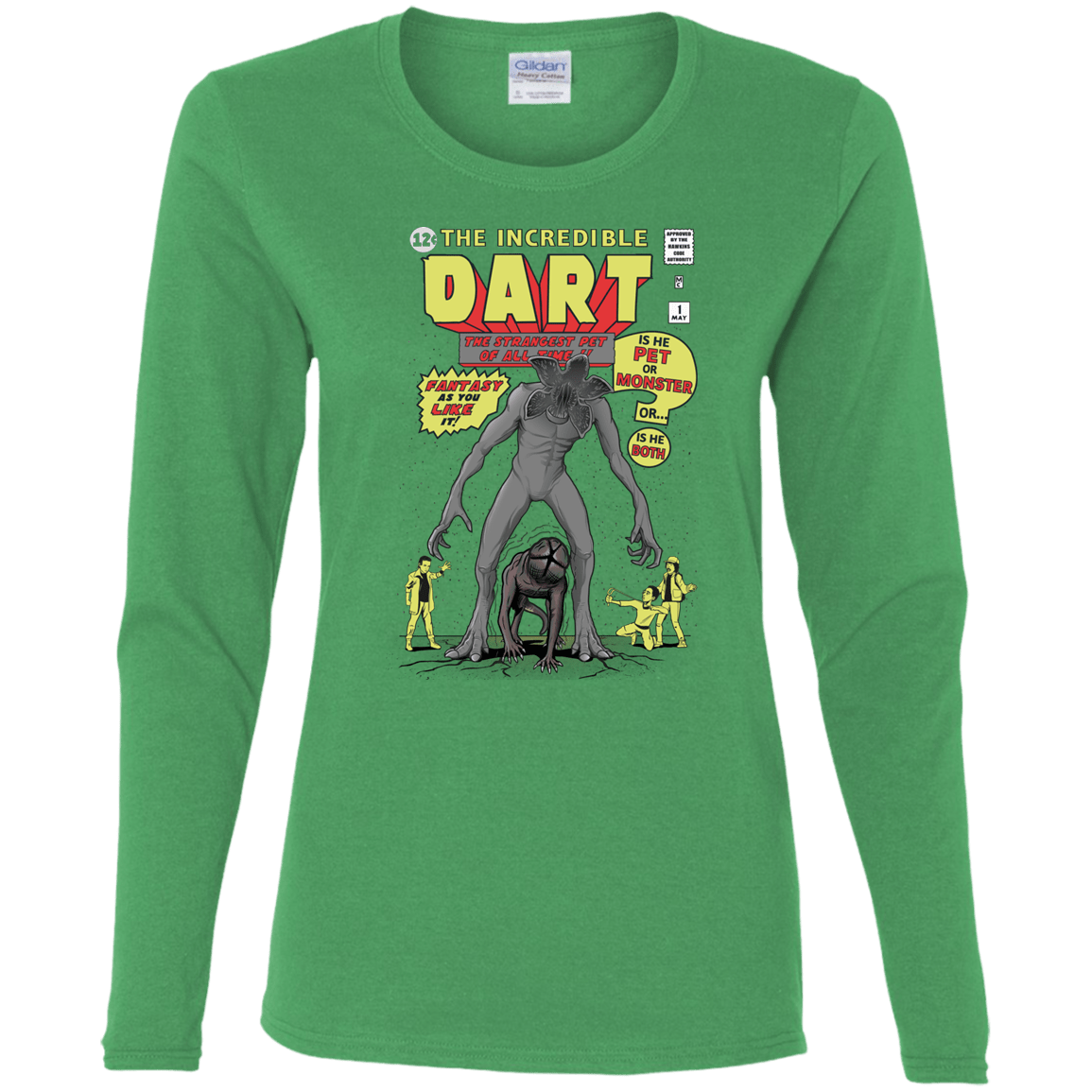 T-Shirts Irish Green / S The Incredible Dart Women's Long Sleeve T-Shirt