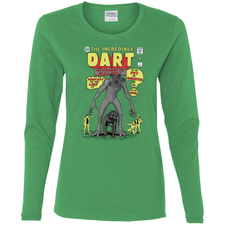 T-Shirts Irish Green / S The Incredible Dart Women's Long Sleeve T-Shirt