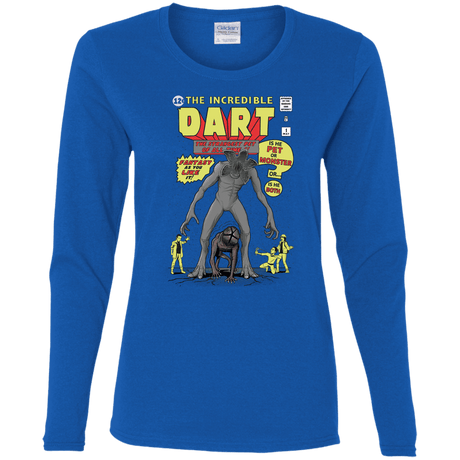 T-Shirts Royal / S The Incredible Dart Women's Long Sleeve T-Shirt