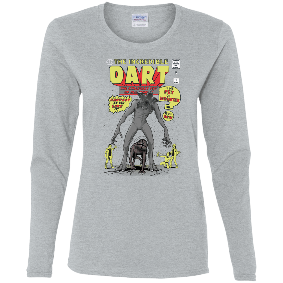T-Shirts Sport Grey / S The Incredible Dart Women's Long Sleeve T-Shirt