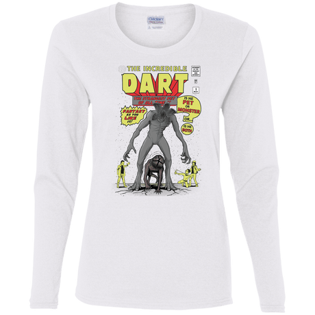 T-Shirts White / S The Incredible Dart Women's Long Sleeve T-Shirt