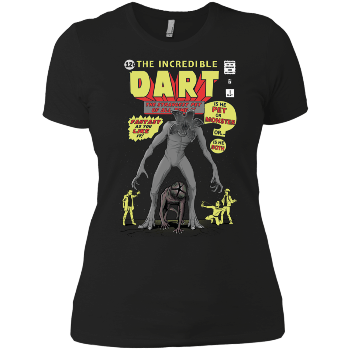 T-Shirts Black / X-Small The Incredible Dart Women's Premium T-Shirt