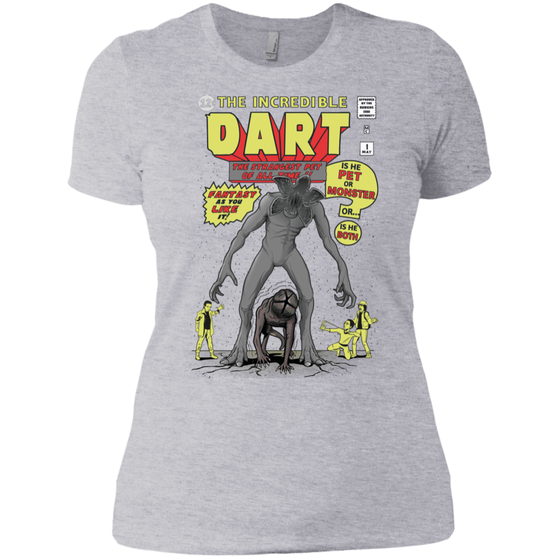 T-Shirts Heather Grey / X-Small The Incredible Dart Women's Premium T-Shirt