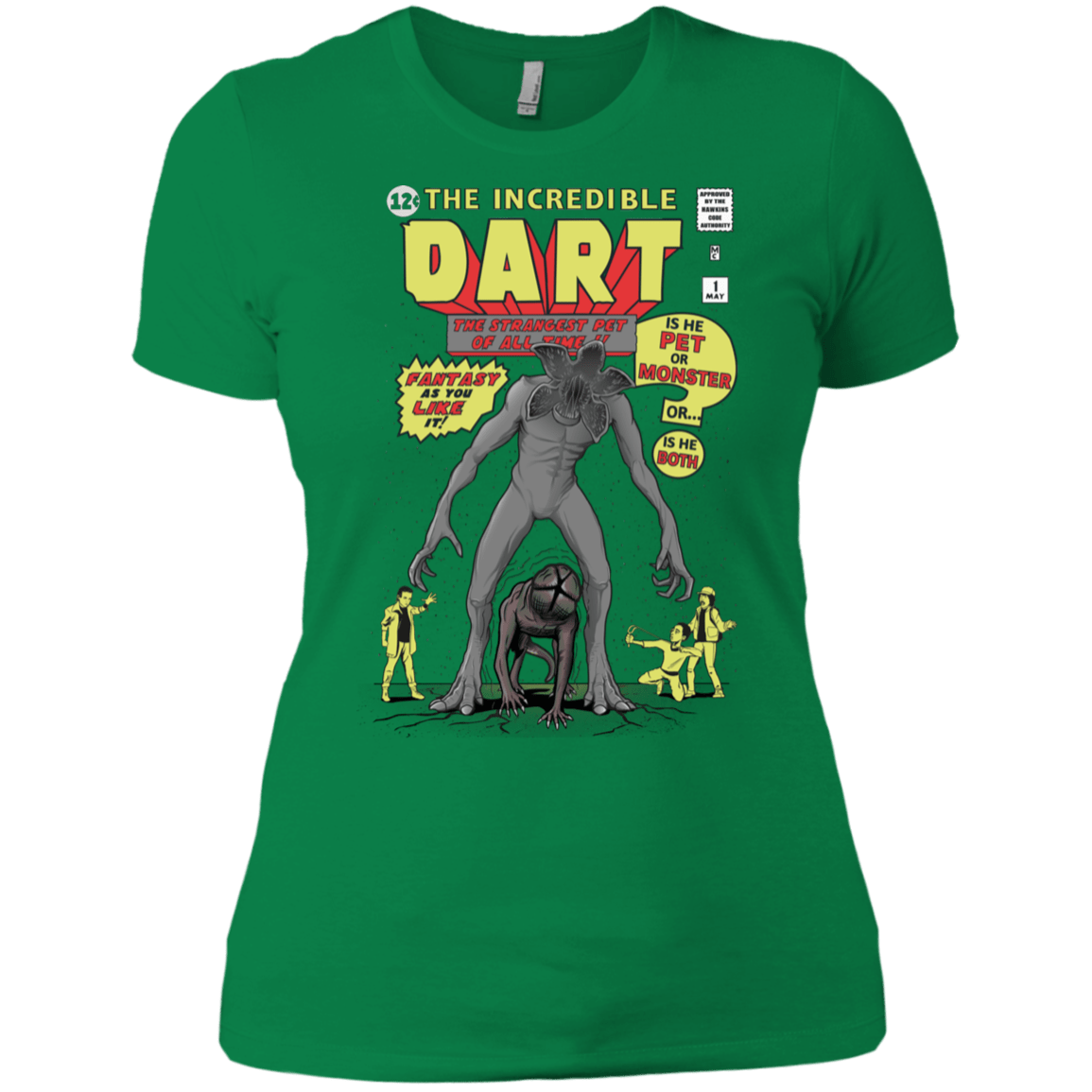 T-Shirts Kelly Green / X-Small The Incredible Dart Women's Premium T-Shirt