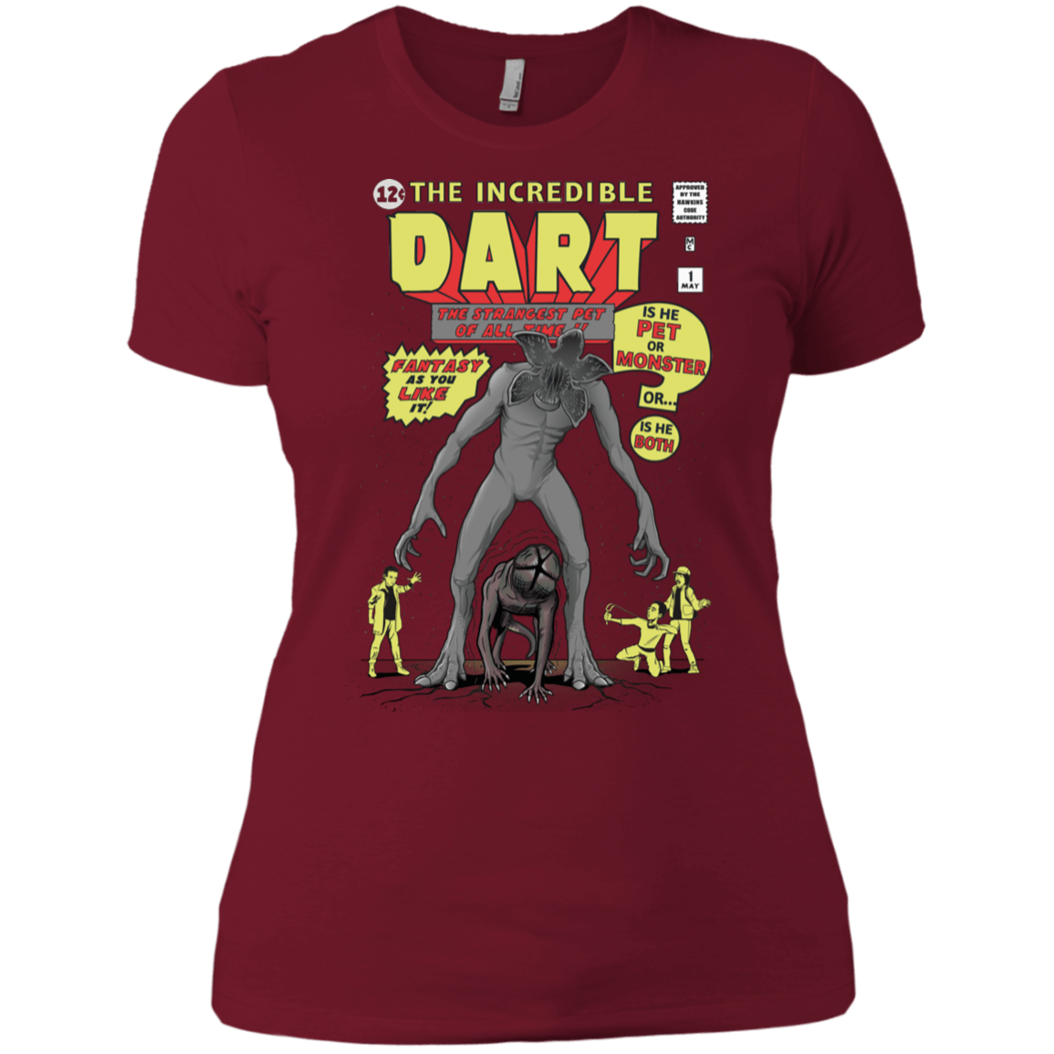T-Shirts Scarlet / X-Small The Incredible Dart Women's Premium T-Shirt