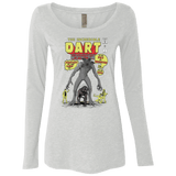 T-Shirts Heather White / S The Incredible Dart Women's Triblend Long Sleeve Shirt