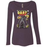 T-Shirts Vintage Purple / S The Incredible Dart Women's Triblend Long Sleeve Shirt
