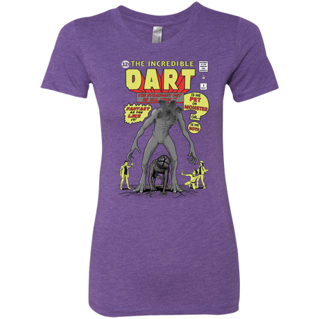 T-Shirts Purple Rush / S The Incredible Dart Women's Triblend T-Shirt