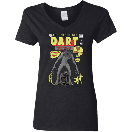 T-Shirts Black / S The Incredible Dart Women's V-Neck T-Shirt