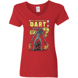 T-Shirts Red / S The Incredible Dart Women's V-Neck T-Shirt