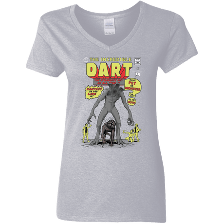 T-Shirts Sport Grey / S The Incredible Dart Women's V-Neck T-Shirt