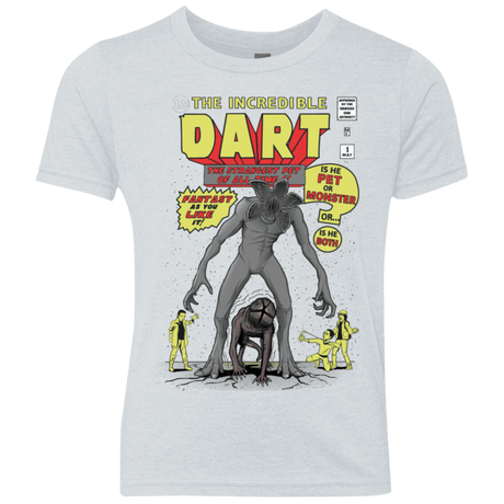 T-Shirts Heather White / YXS The Incredible Dart Youth Triblend T-Shirt