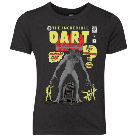 T-Shirts Vintage Black / YXS The Incredible Dart Youth Triblend T-Shirt