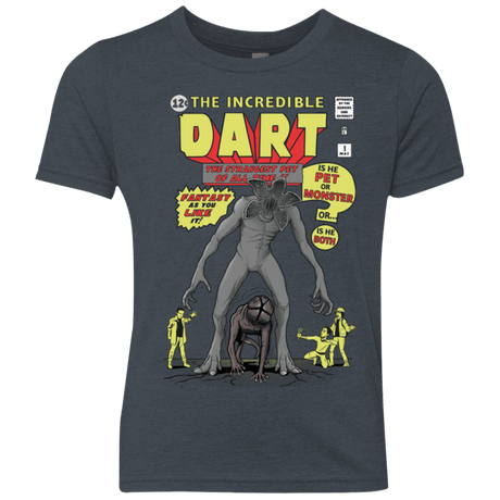 T-Shirts Vintage Navy / YXS The Incredible Dart Youth Triblend T-Shirt