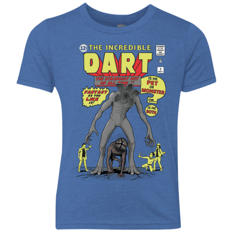 T-Shirts Vintage Royal / YXS The Incredible Dart Youth Triblend T-Shirt