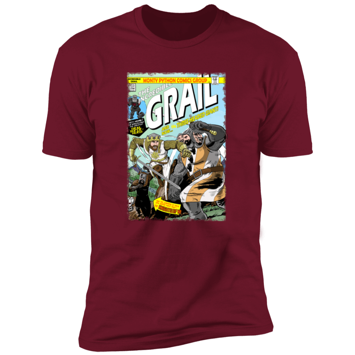 T-Shirts Cardinal / S The Incredible Grail Men's Premium T-Shirt