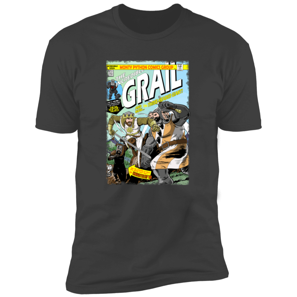 T-Shirts Heavy Metal / S The Incredible Grail Men's Premium T-Shirt