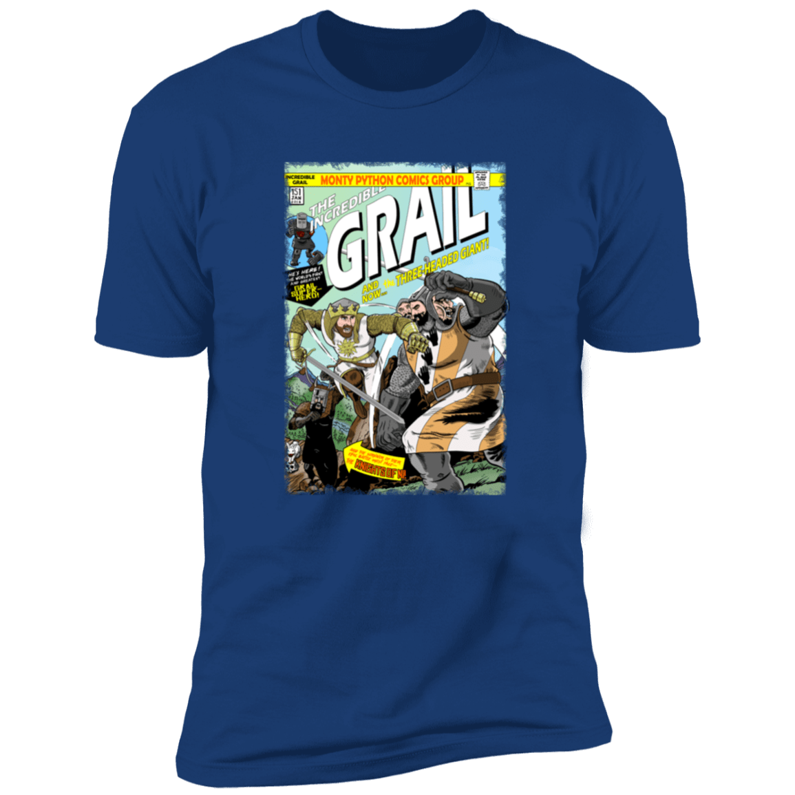 T-Shirts Royal / S The Incredible Grail Men's Premium T-Shirt