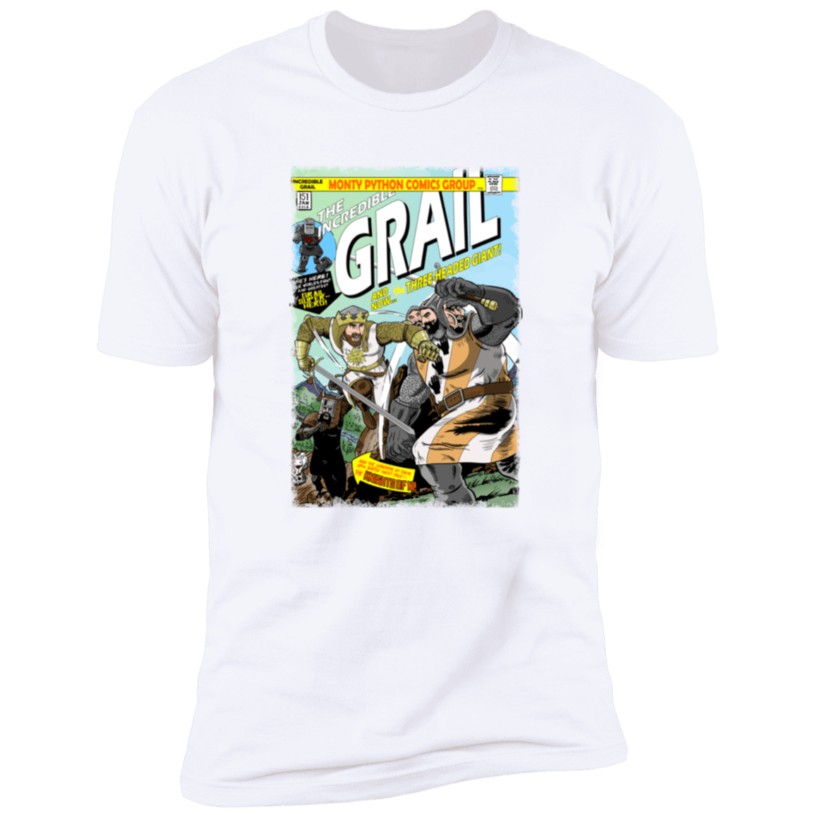 T-Shirts White / S The Incredible Grail Men's Premium T-Shirt