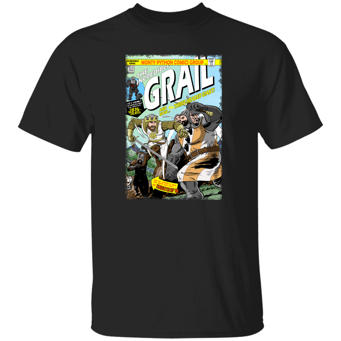 T-Shirts Black / S The Incredible Grail T-Shirt