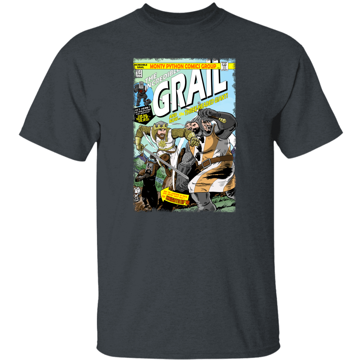 T-Shirts Dark Heather / S The Incredible Grail T-Shirt