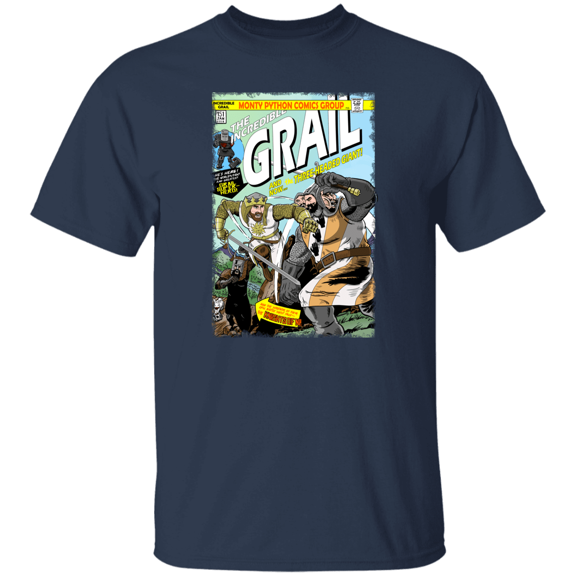 T-Shirts Navy / S The Incredible Grail T-Shirt