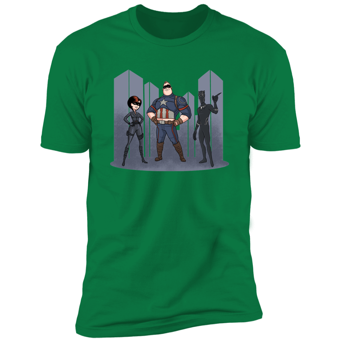 T-Shirts Kelly Green / S The Incredivengers Men's Premium T-Shirt