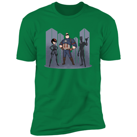 T-Shirts Kelly Green / S The Incredivengers Men's Premium T-Shirt