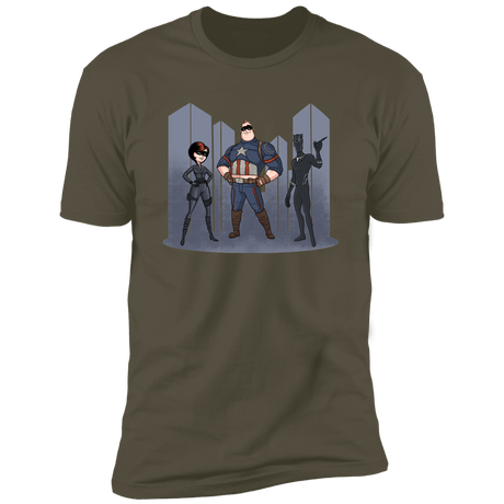 T-Shirts Military Green / S The Incredivengers Men's Premium T-Shirt